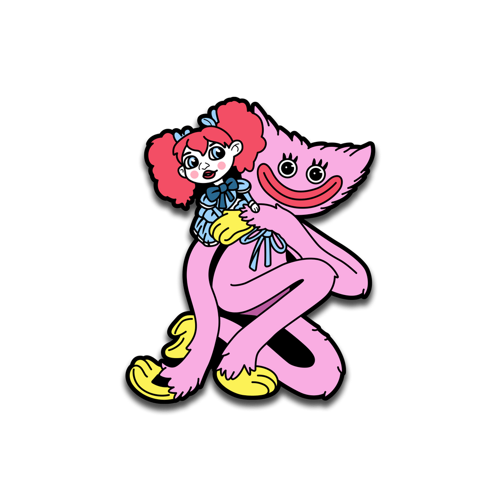 Poppy Playtime - Poppy & Mommy Long Legs LE AR Pin