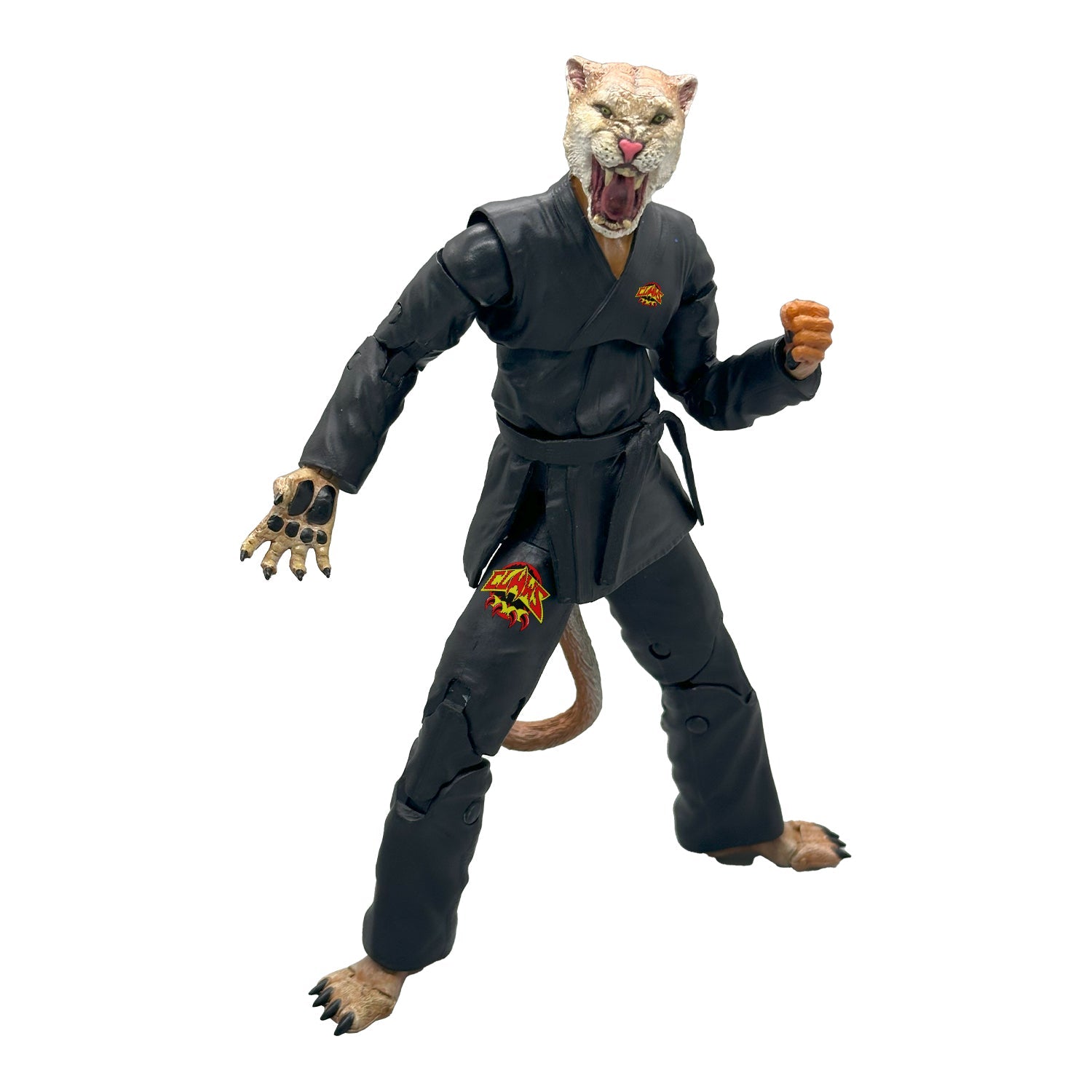 Jiu Jitsu Combat Creatures Pounce the Puma Action Figure