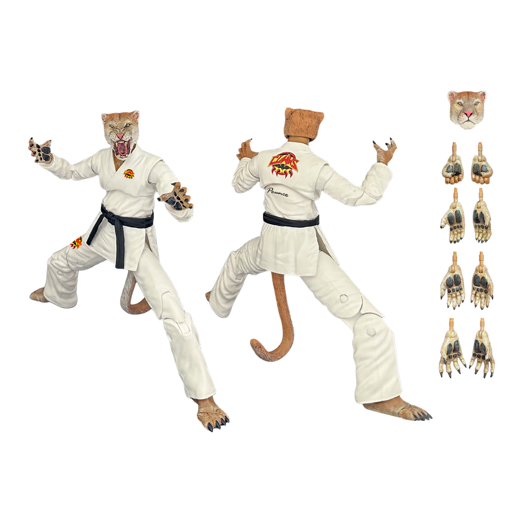 Jiu Jitsu Combat Creatures Pounce the Puma Action Figure