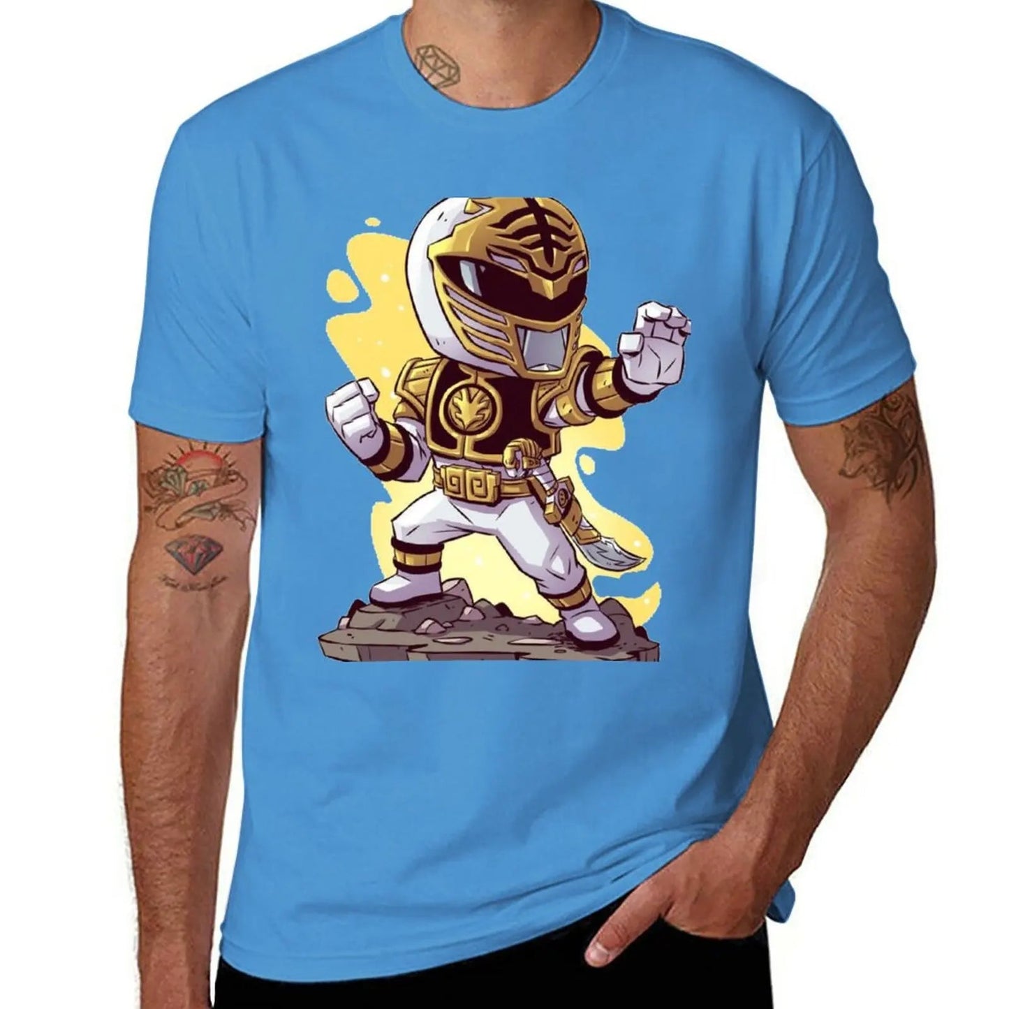 Power Ranger T-Shirt Short t-shirt graphics t shirt funny t shirts for men