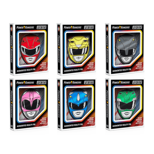 Power Rangers Pin Set - 