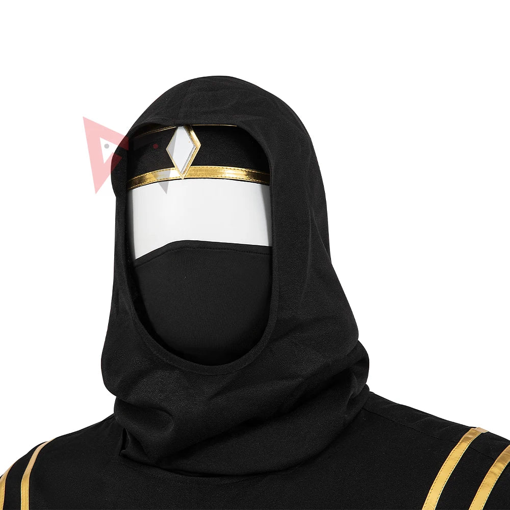 Power Rangers Samurai Cosplay Costume Black