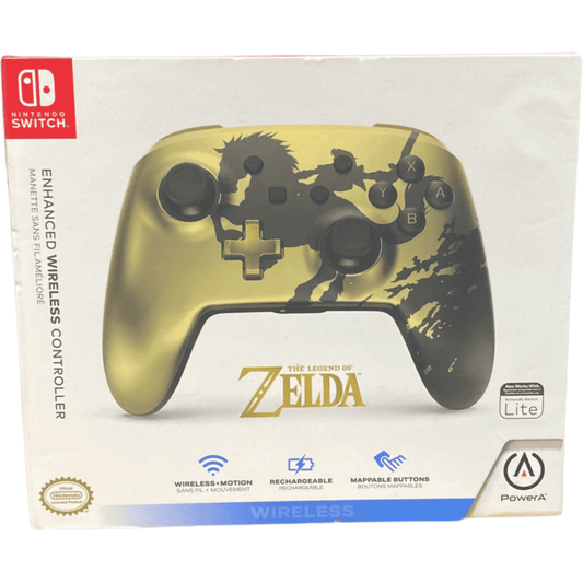 PowerA Enhanced Wireless Controller for Nintendo Switch - Legend of Zelda - Nintendo Switch