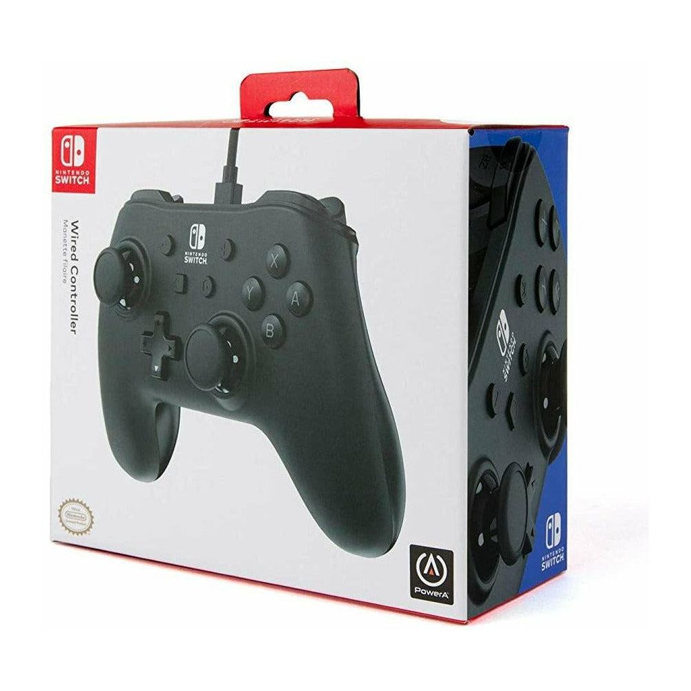 PowerA Wired Controller for Nintendo Switch - Black