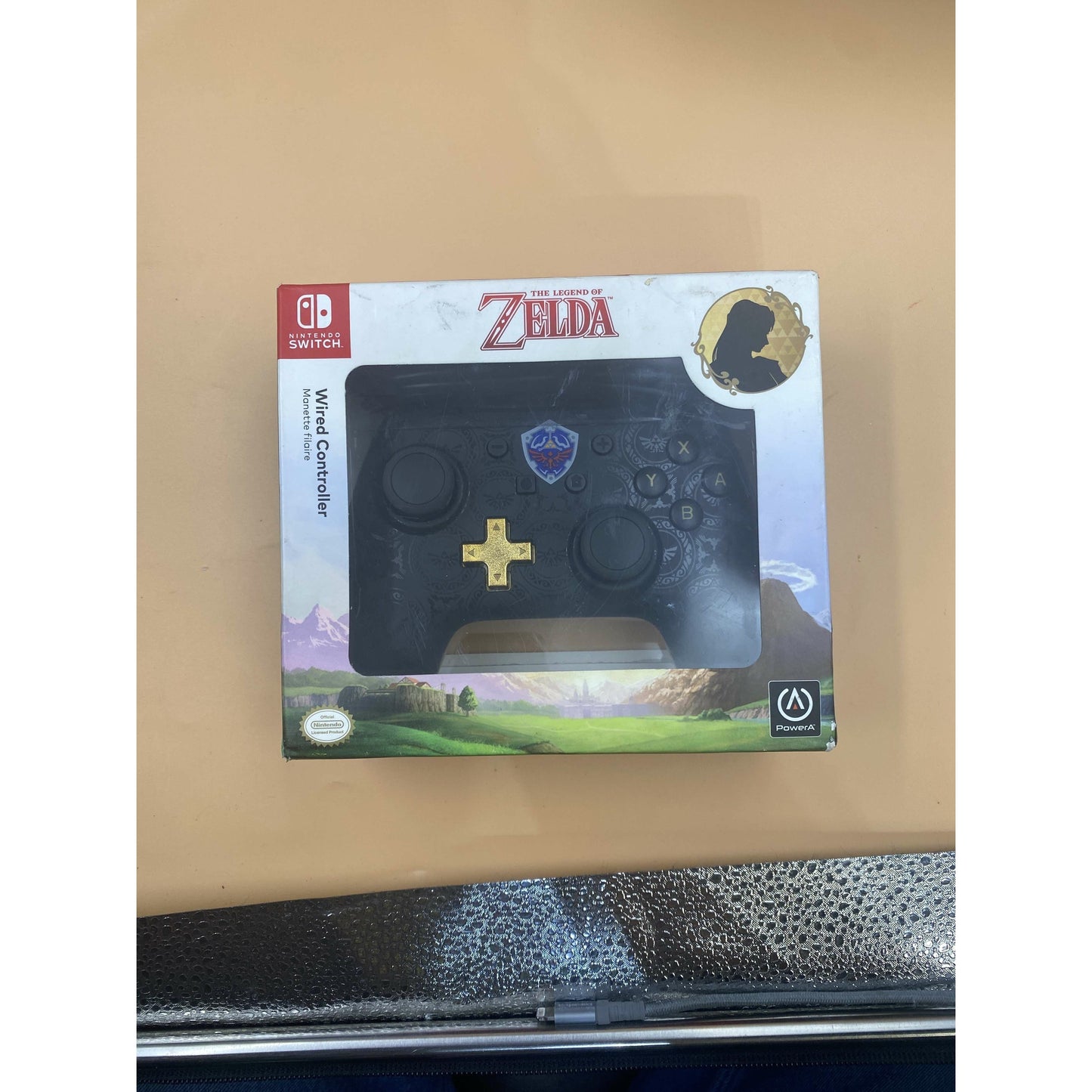 PowerA Wired Controller - Zelda Shadow Edition - Nintendo Switch