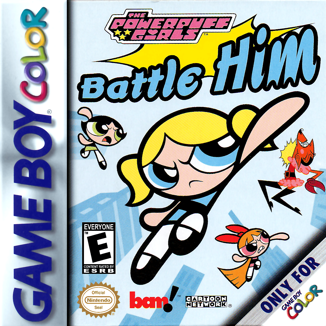 The Powerpuff Girls: Battle Him (Gameboy Color) - Game Manual Only