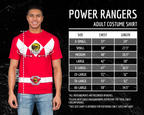 Power Rangers Costume Adult T-Shirt