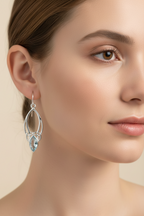 Ania Trinity Knot Earrings