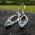 Ania Trinity Knot Earrings
