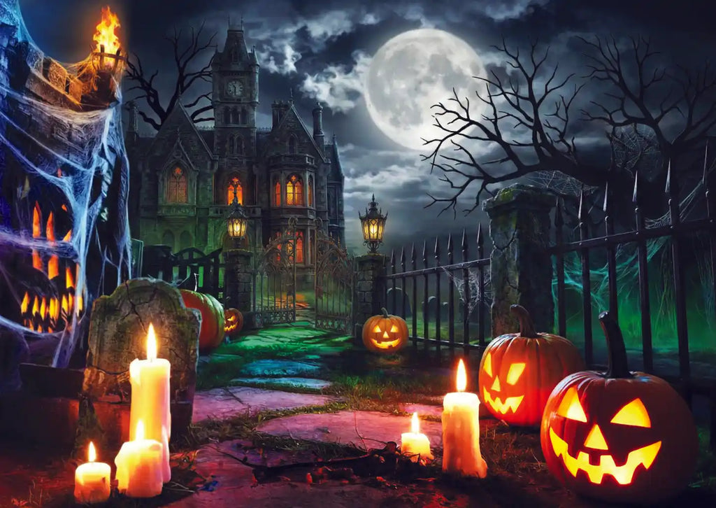 Trefl Halloween: Scary Haunted Mansion 500 Piece Puzzle