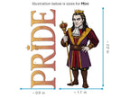 Pride Superbia 7 Sinkins™ Vinyl Sticker – Personification of Pride | Waterproof & UV-Proof - Mini