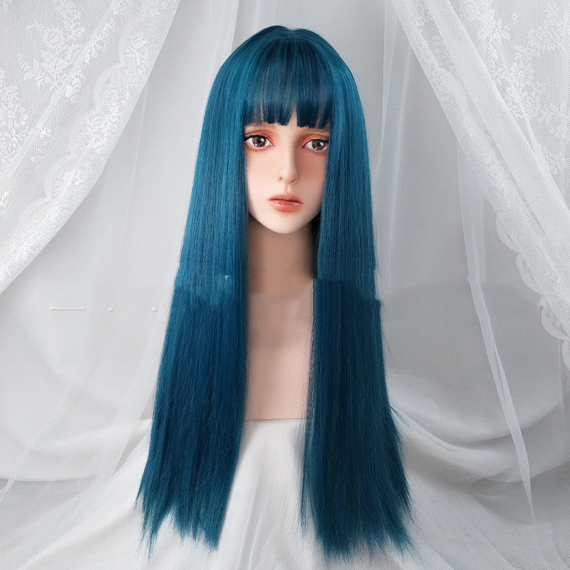 Princess  Mid-length Straight  Wig