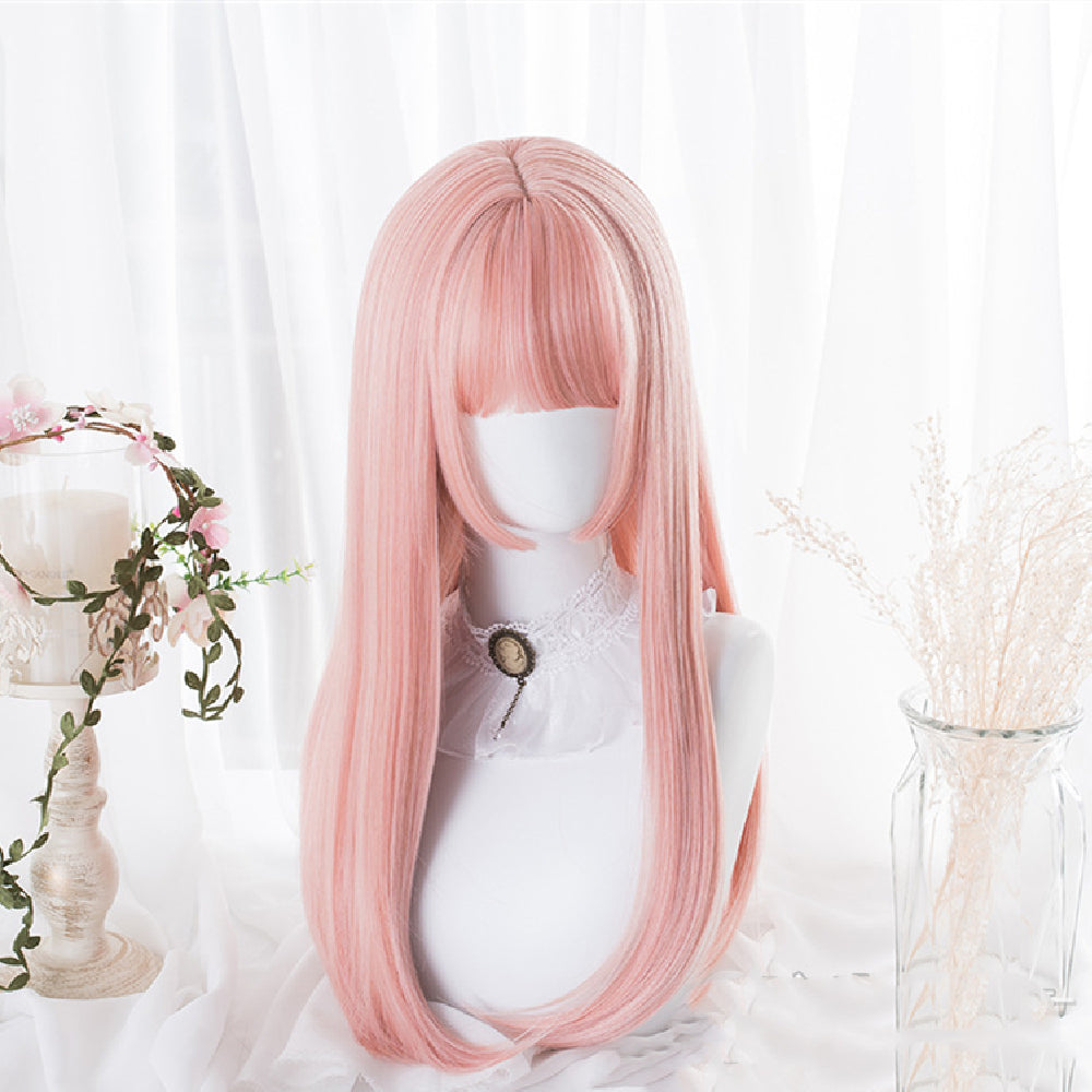 Princess  Mid-length Straight  Wig