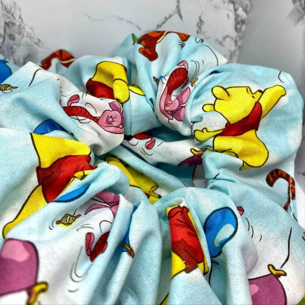 Winnie the Pooh Sky Scrunchie - 