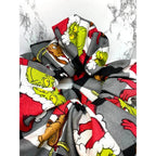 Buffalo Grinch and Max Christmas Scrunchie - 