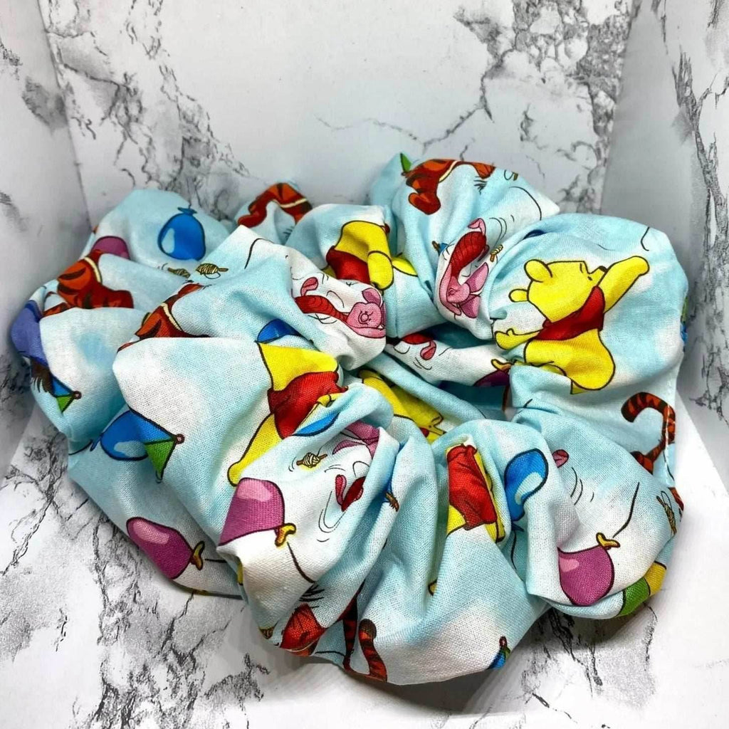 Winnie the Pooh Sky Scrunchie - 