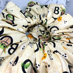 Baby Yoda Boo Halloween Scrunchie - 