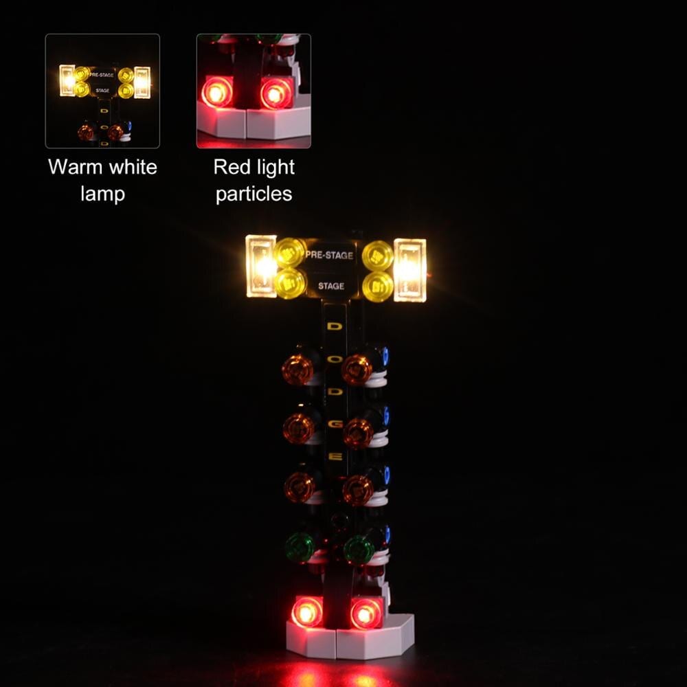 LEGO Dodge Challenger SRT Demon Charger R/T #75893 Light Kit