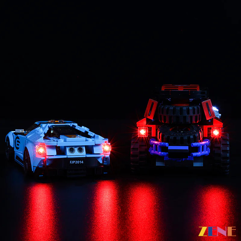 LEGO Ford GT Heritage Edition and Bronco R #76905 Light Kit