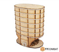 TTCombat 10mm Terrain: Sci-fi Scenics - Oval Building - 