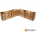 TTCombat 10mm Terrain: Sci-fi Scenics - Brownstone Rows - 