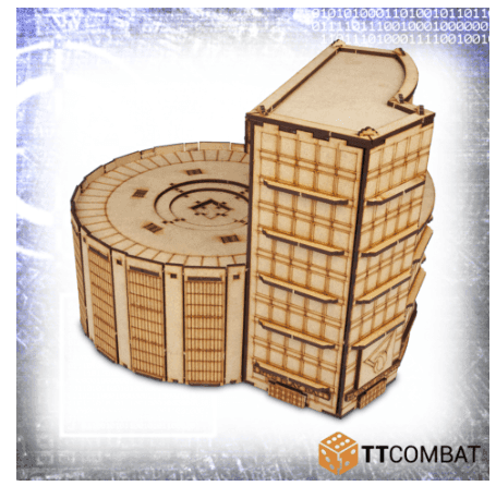 TTCombat 10mm Terrain: Sci-fi Scenics - Kicks Stadium - 