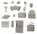 Terrain Crate: Bathroom & Kitchen - 