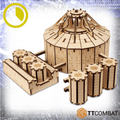 TTCombat 10mm Terrain: Sci-fi Scenics - Compound Chakwas - 