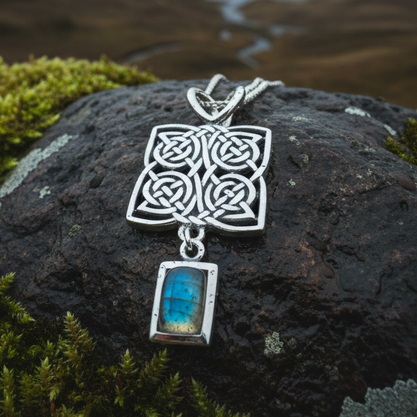 Neve Celtic Knot Necklace