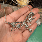 Aife Goddess Celtic Knot Necklace - Amethyst