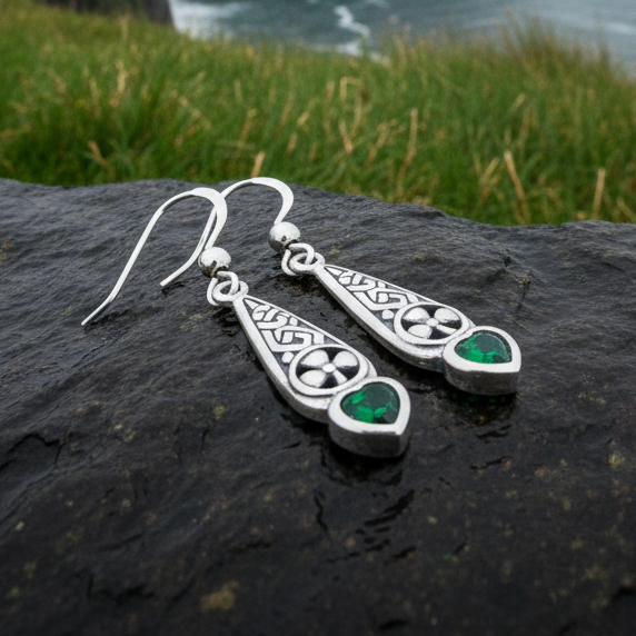 Shamrock Love Earrings