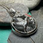 Tropical Hummingbird Necklace