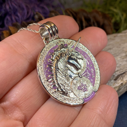 Celtic Unicorn Necklace
