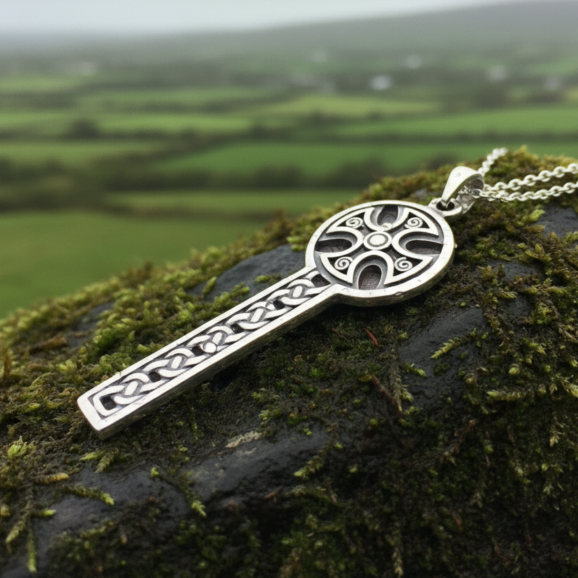 Canice Celtic Cross Necklace