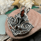 Eternal Flame Trinity Knot Necklace - 18