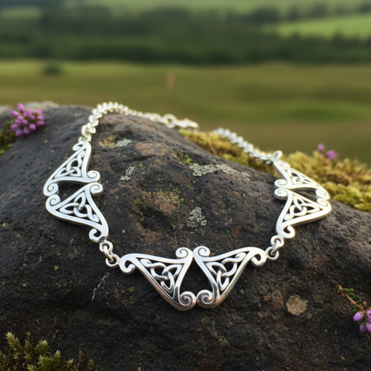 Morna Trinity Knot Necklace
