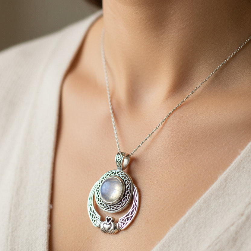 Morna Claddagh Necklace