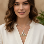 Larina Trinity Knot Necklace