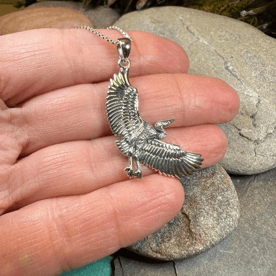 Crane Necklace - 18
