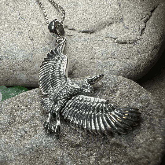 Crane Necklace - 18