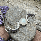 Nialla Triple Moon Necklace - 