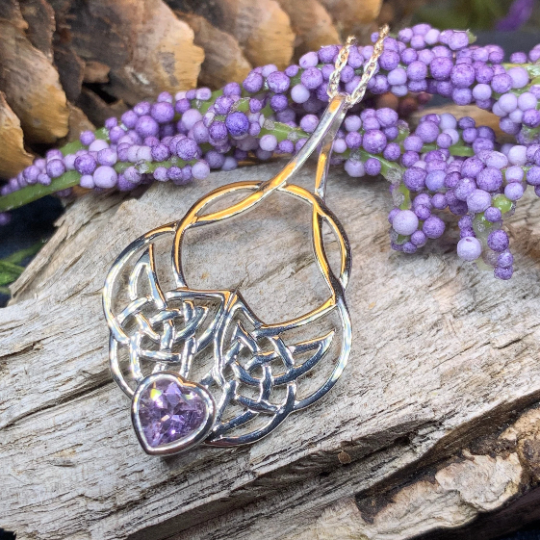 Endless Love Celtic Knot Necklace