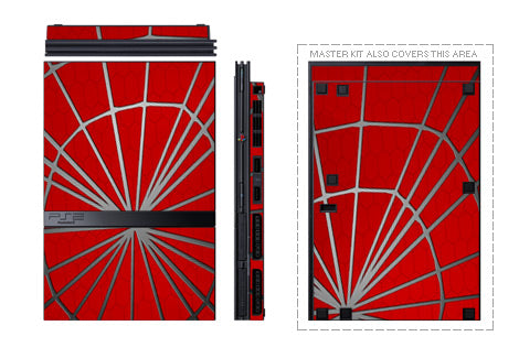 Sony PS2 Slim Skin - Webslinger