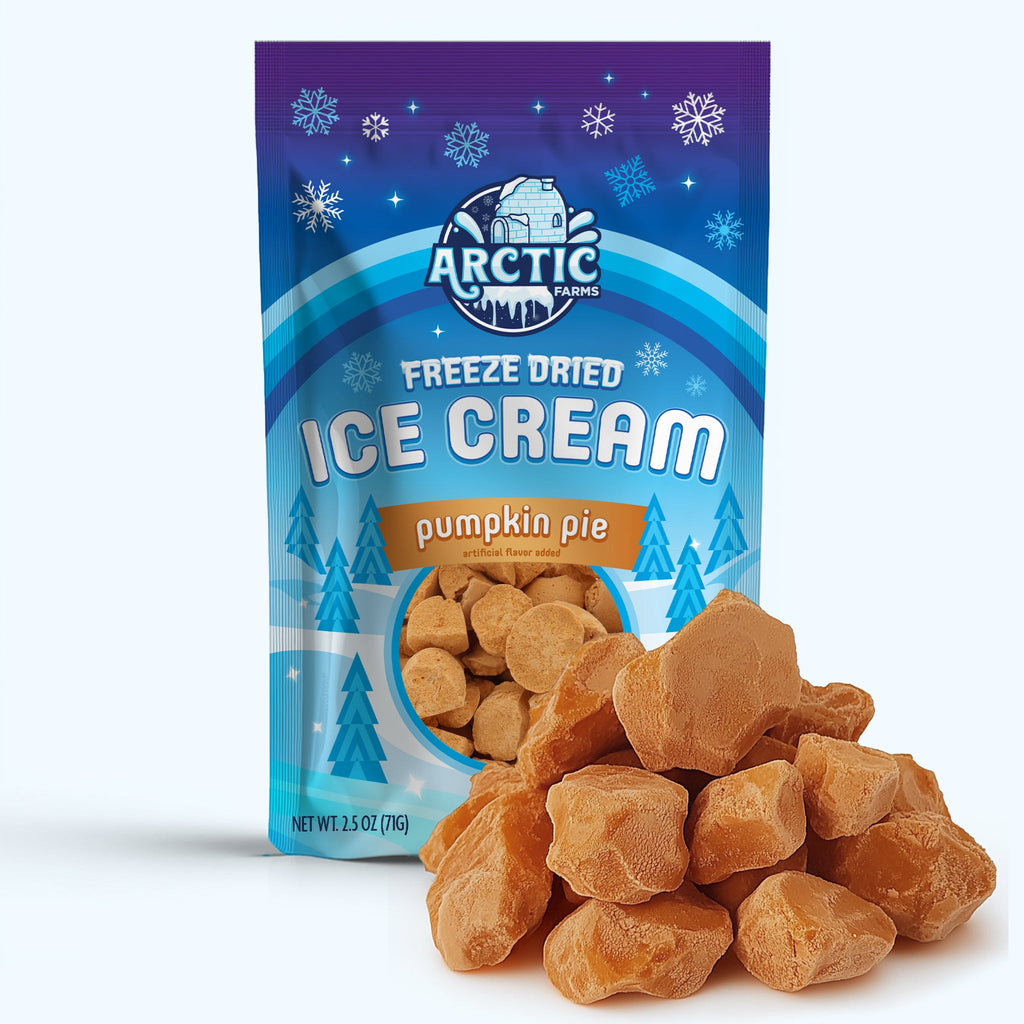 Freeze Dried Ice Cream That Does Not Melt (Bits) Pumpkin Pie