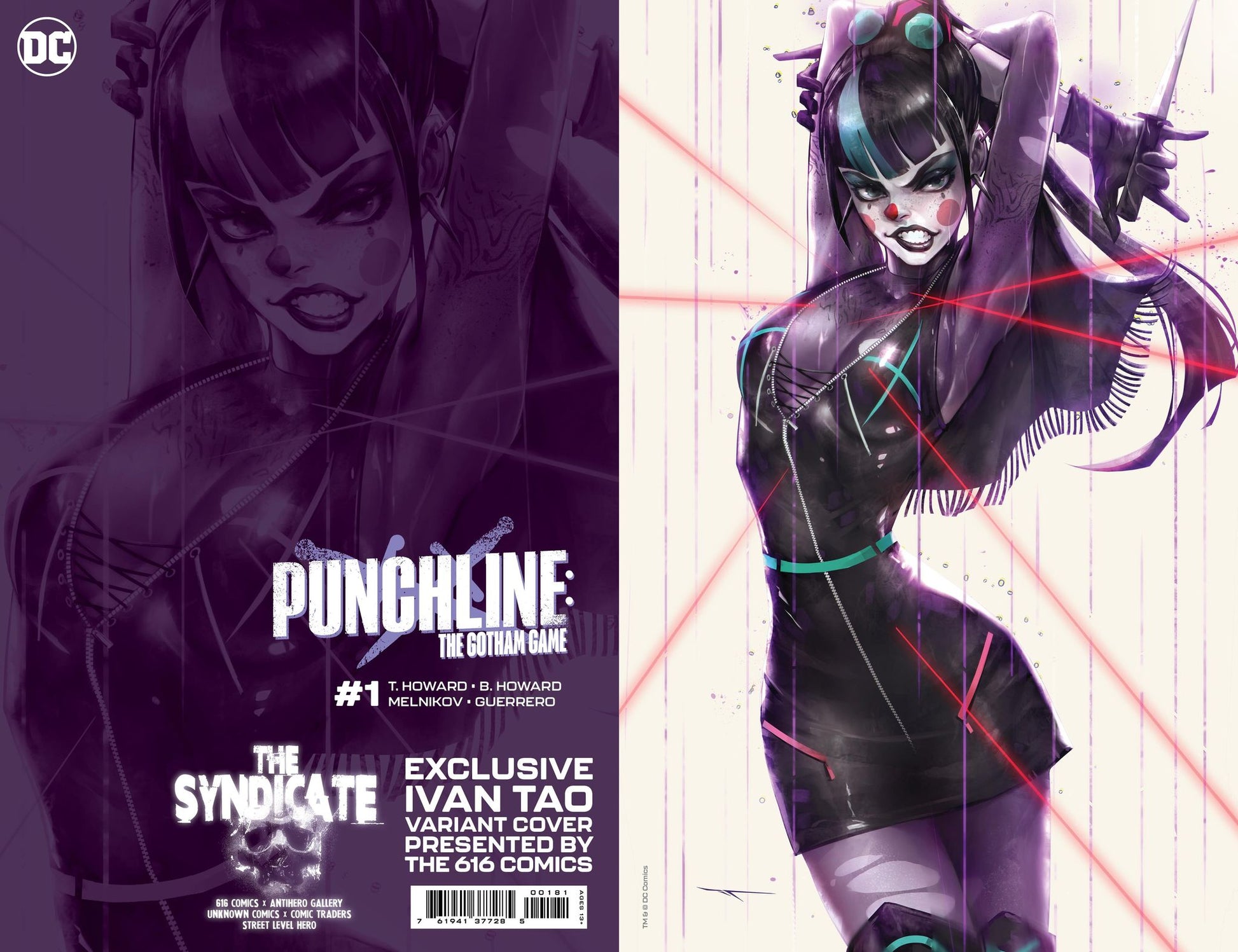 Punchline The Gotham Game #1 (Of 6) Ivan Tao Exclusive Virgin Var (11/09/2022)