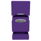 Classic Satin Tower Deck Box (Purple)