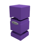 Classic Satin Tower Deck Box (Purple)