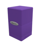 Classic Satin Tower Deck Box (Purple)
