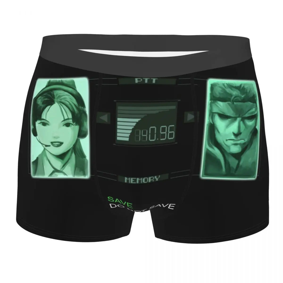 Raiden Metal Gear Solid Boxer Shorts For Men 3D Print Video Game Lover Underwear Panties Briefs Stretch Underpants