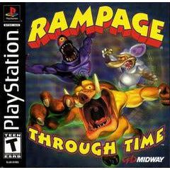 Rampage Through Time - PlayStation (LOOSE)